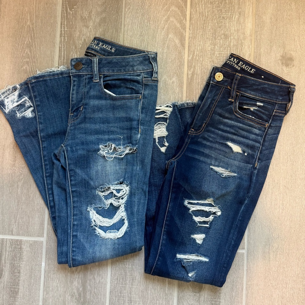 american eagle skinny jeans bundle